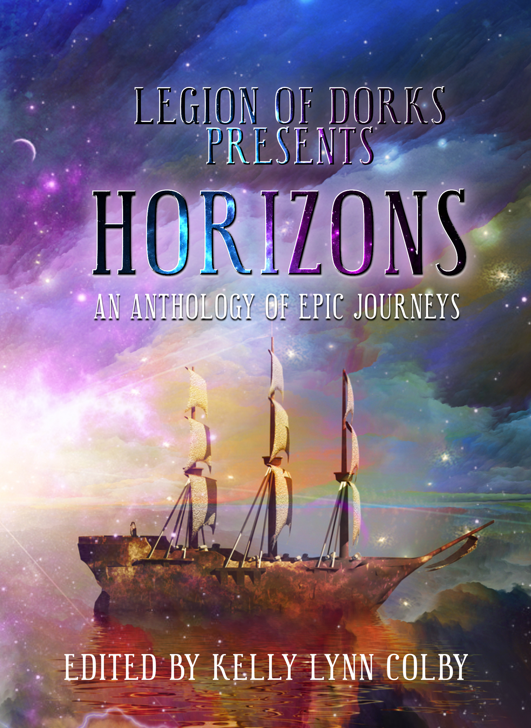 Horizon-Cover Horizons: An Anthology of Epic Journeys, Book Cover