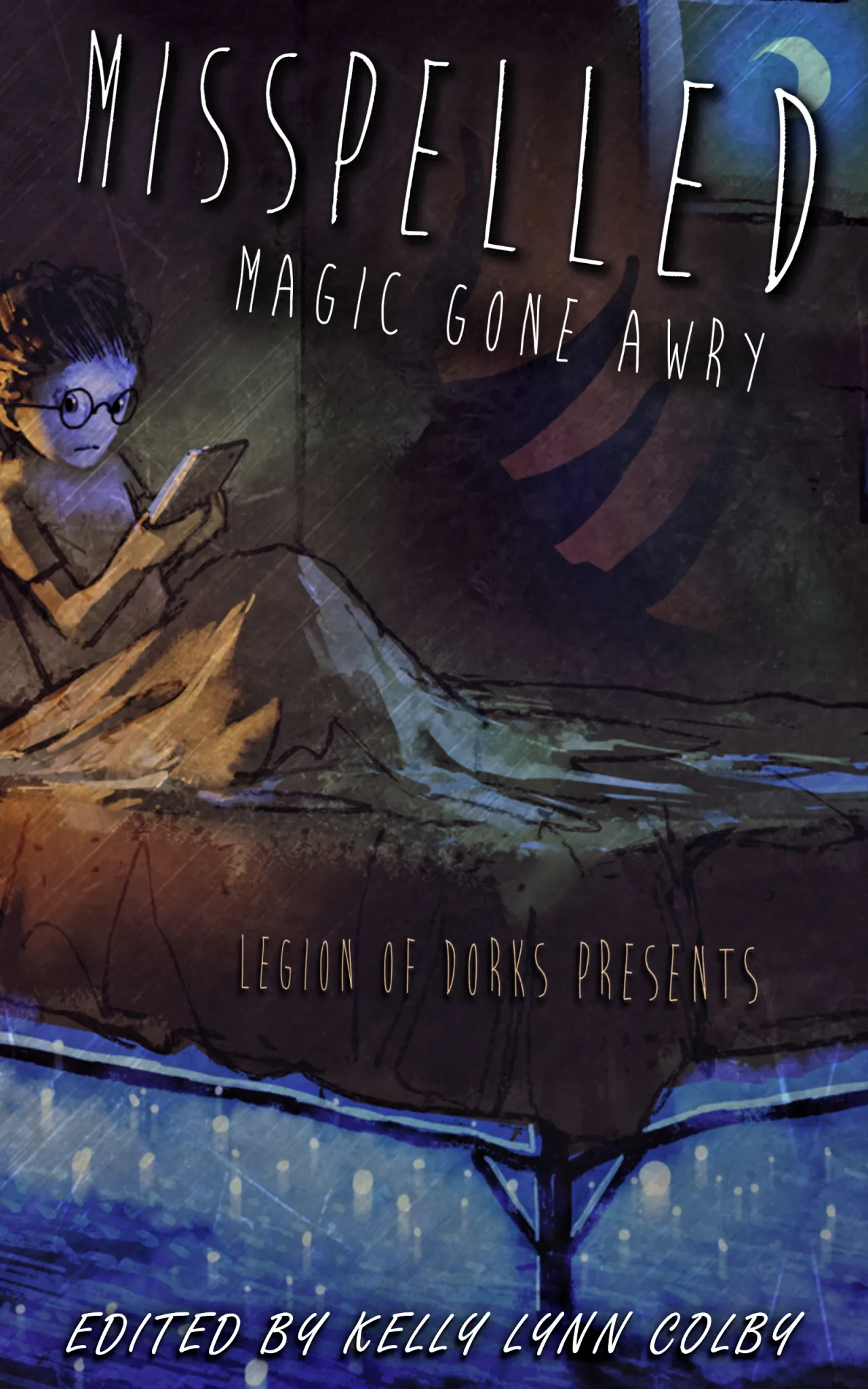 MISSPELLED-Cover Misspelled: Magic Gone Awry, Book Cover