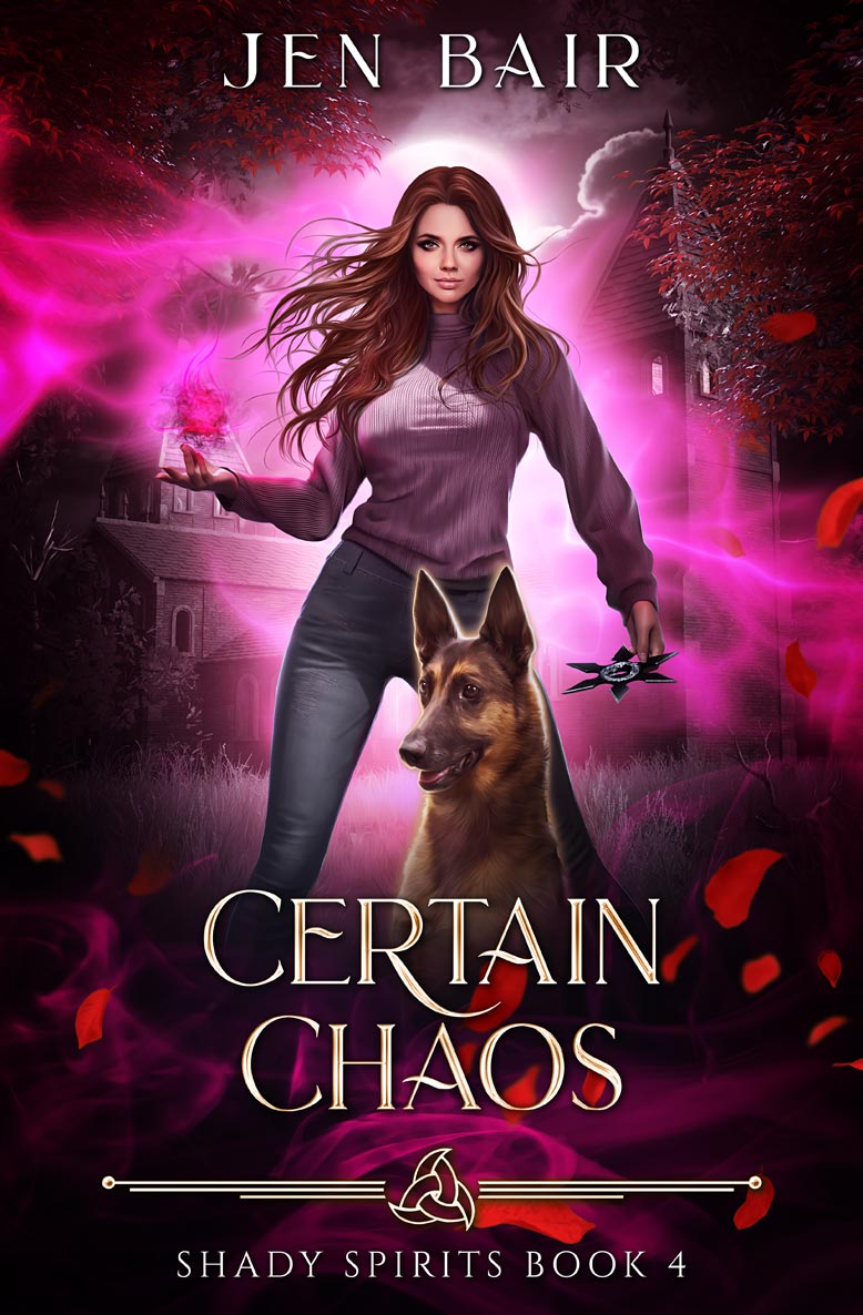 Certain Chaos Cover, Book 4 of the Shady Spirits Series
