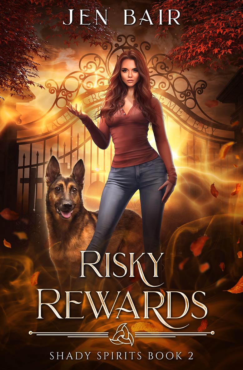 Risky Rewards Cover, Book 2 in the Shady Spirits Series